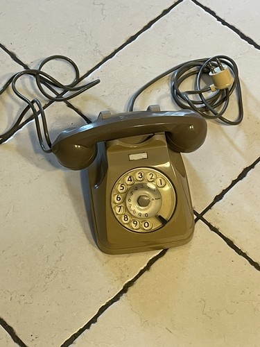 Telefono fisso vintage disco - fisso, a