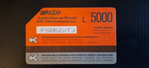 Scheda telefonica sip - telefonica,