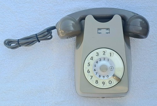 Telefono vintage bigrigio - vintage,