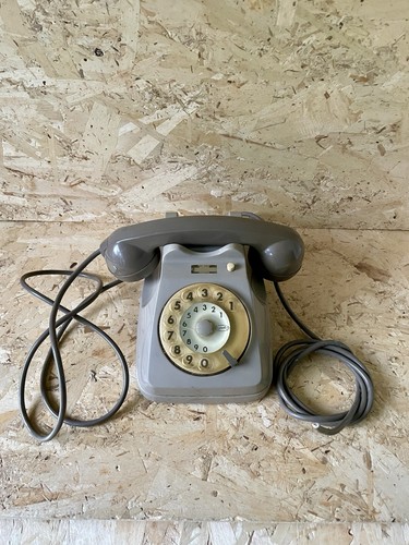 Telefono disco vintage - a, face