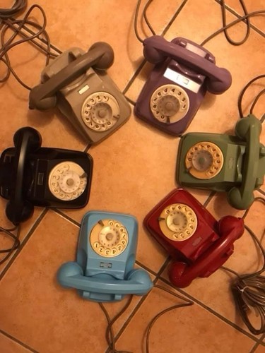 Telefono fisso vintage - 1, a