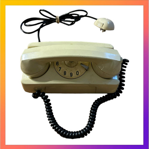 Telefono fisso vintage - telefono,